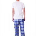 BLUE, ECOELED MALE Pajamas BELOW-01