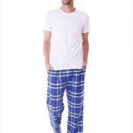 BLUE, ECOELED MALE Pajamas BELOW