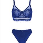 NAVY BLUE, BALLET BRA PANTY SUIT-1