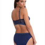 NAVY BLUE, BALLET BRA PANTY SUIT-2