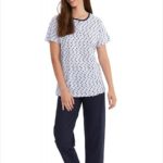 Navy Blue Pajama Set