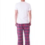 RED, EKOSE MEN SINGLE SINGLE PAJAMAS-01